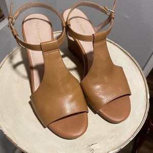 Cole Haan Maddie Wedge Pecan/Tan Color Size 7